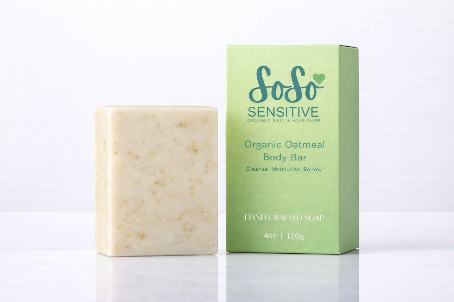 Organic Oatmeal Body Bar