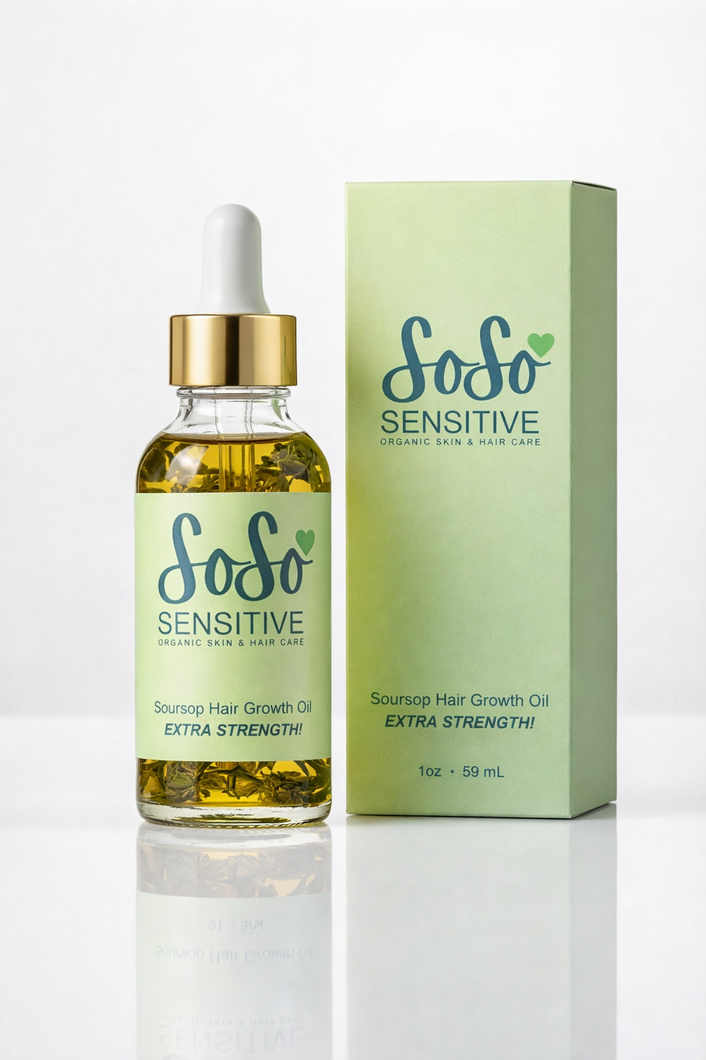 Organic Soursop Hair Growth Oil Extra Strength